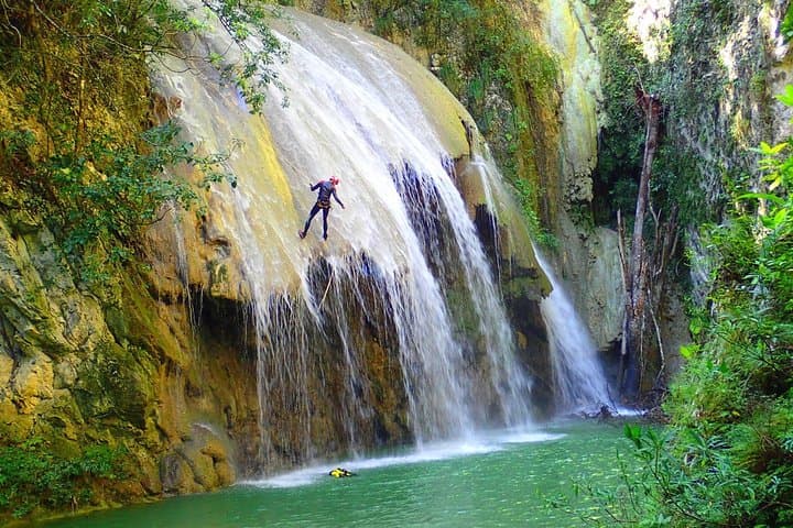 Canyoning at The Magic Mushroom: Cabarete's Rappels, Jumps & Blue Pools photo 6