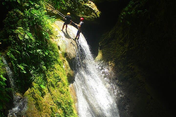Canyoning at The Magic Mushroom: Cabarete's Rappels, Jumps & Blue Pools photo 2