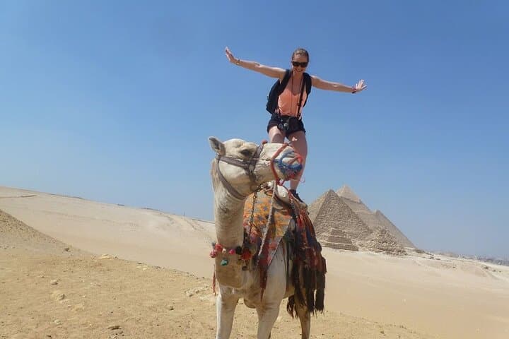 Giza Pyramids & Sphinx Half-Day: Camel Ride, Valley Temple, and Panoramic Views photo 3