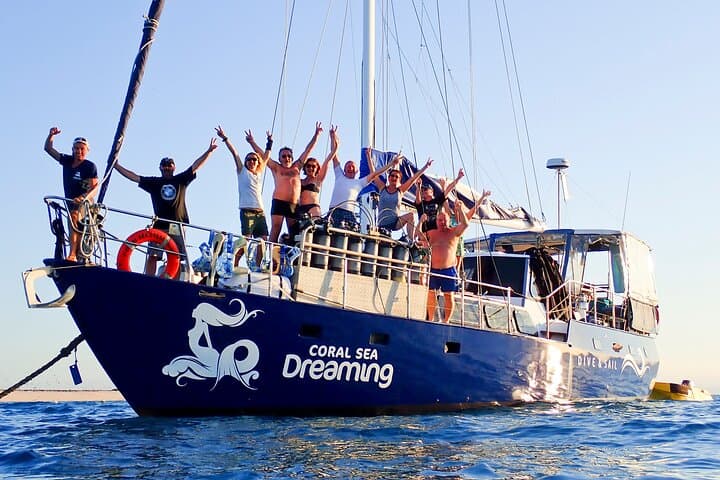Overnight Great Barrier Reef Dive, Snorkel & Sail Aboard Coral Sea Dreaming