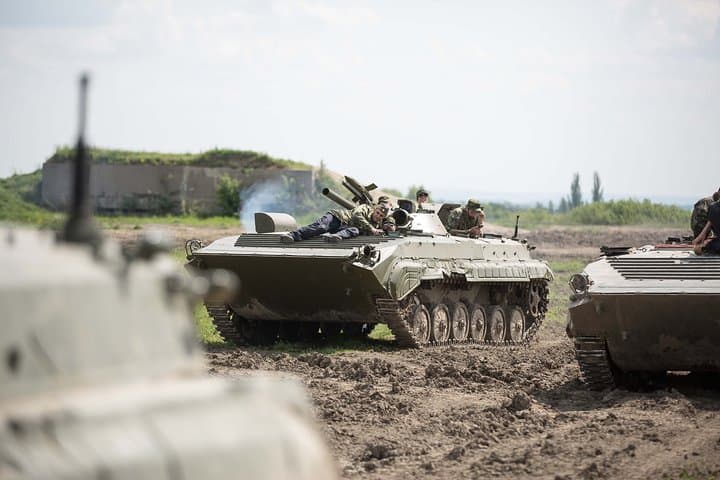 Drive a Soviet BMP-1 Tank in Prague — BMP Tank Driving Experience photo 2