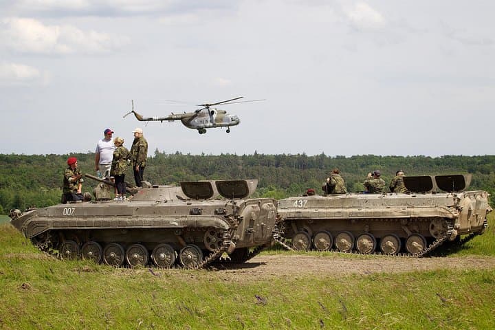 Ride a BMP-1 Armored Carrier and Explore a Cold War Military Garage Near Prague photo 2