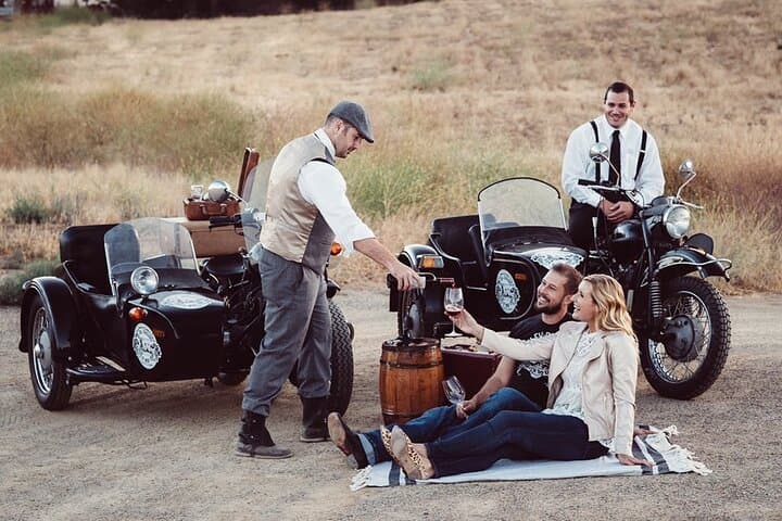 Private Sidecar Winery Tour in Temecula — Tandem Sidecar Wine Tasting Experience photo 2