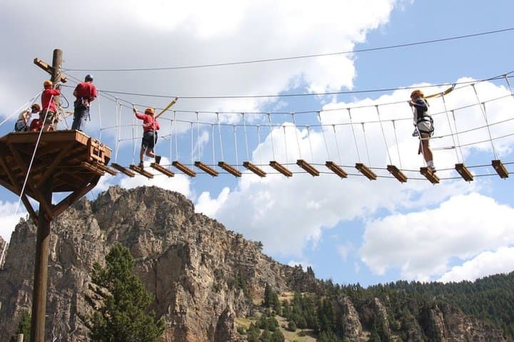 Gallatin River Zipline near Big Sky — Sky Bridges & River Zips photo 6