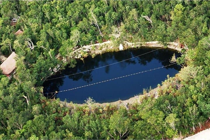 Zipline and Cenote Adventure from Cancun — 4-Hour Jungle Canopy & Swim Tour photo 4