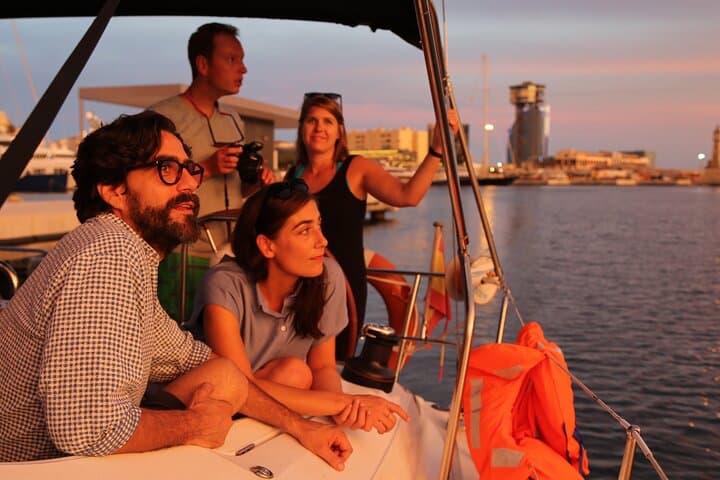 Sunset Sailing with Live Sax and Spanish Tapas in Barcelona photo 3