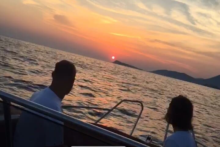 Sunset Speedboat Cruise in Boka Bay: Private Romantic Tour from Tivat
