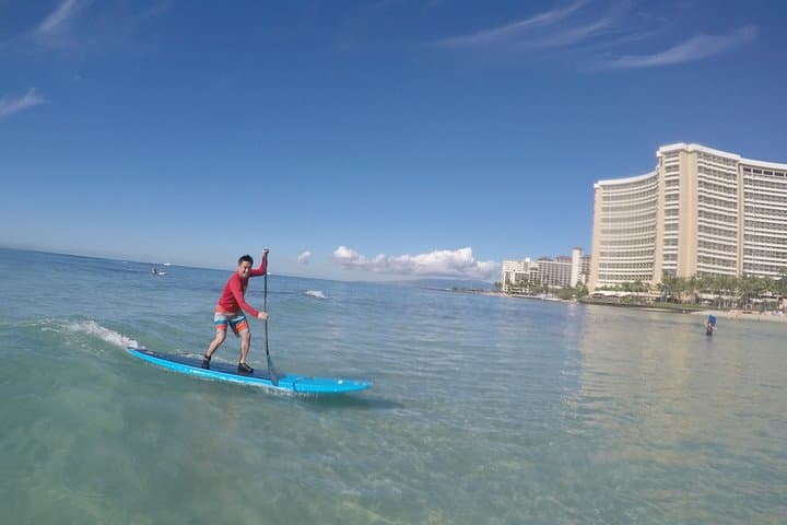 Waikiki 1-on-1 Stand Up Paddleboard Lesson with Pro Coach photo 4