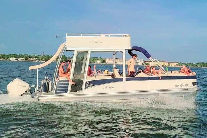 Explore Clearwater’s Coastal Charms: Private Half-Day Boating Adventure on the Platinum Funship photo 3