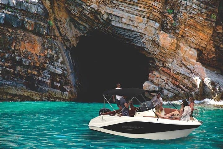 Blue Cave and Our Lady of the Rocks: 4-Hour Boat Tour from Kotor