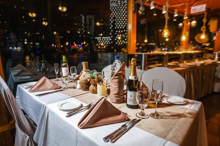Dubai Marina Dhow Dinner Cruise: Evening Buffet & Skyline Views Aboard the Alexandra photo 4