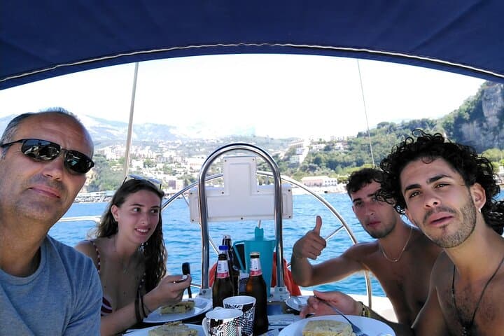 Sail the Amalfi Coast: Maiori to Positano Day Cruise with Swim and Local Lunch photo 3