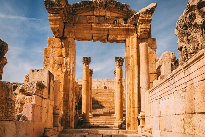 Jerash and Dead Sea Private Day Trip from Amman: Roman Ruins & Floating Experience photo 2
