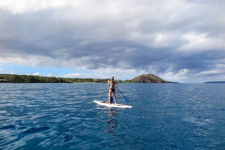 Beginner Paddleboarding in Turtle Town — Private SUP Lesson at Makena Landing, Maui photo 5