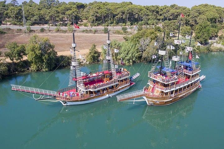 Manavgat Boat Tour from Side: River-to-Sea Cruise, Waterfall & Bazaar Stop photo 2