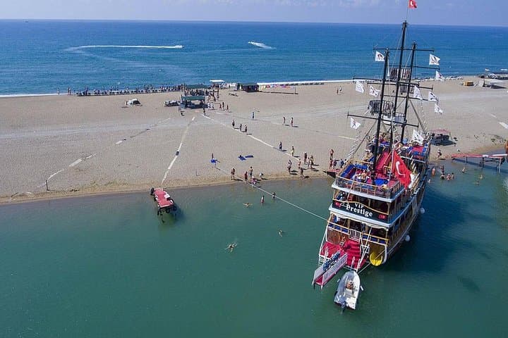 Manavgat Boat Tour from Side: River-to-Sea Cruise, Waterfall & Bazaar Stop photo 3