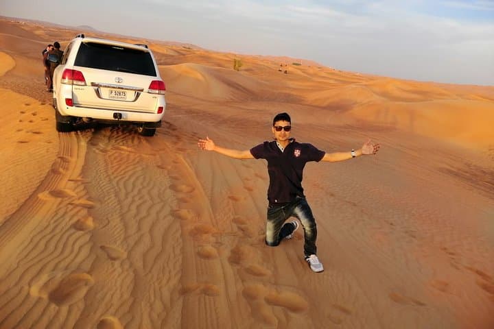 Private Dubai Evening Desert Safari with Dune Bashing, BBQ & Live Shows photo 6