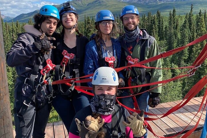 Denali Park Zipline Adventure — Soar Above Alaskan Tundra & Boreal Forest photo 3