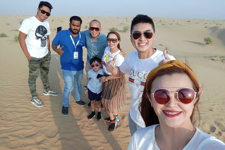 Dubai Morning Dune Bashing: Camel Ride, Sandboarding & Sunrise Desert 4x4 photo 4