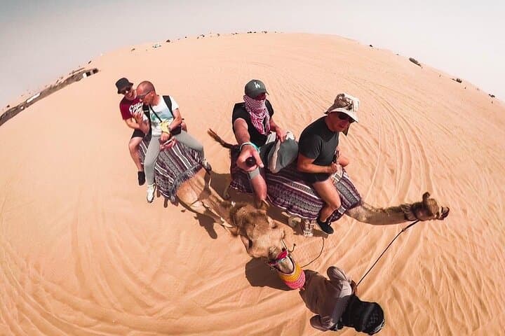 Dubai Morning Dune Bashing: Camel Ride, Sandboarding & Sunrise Desert 4x4 photo 5