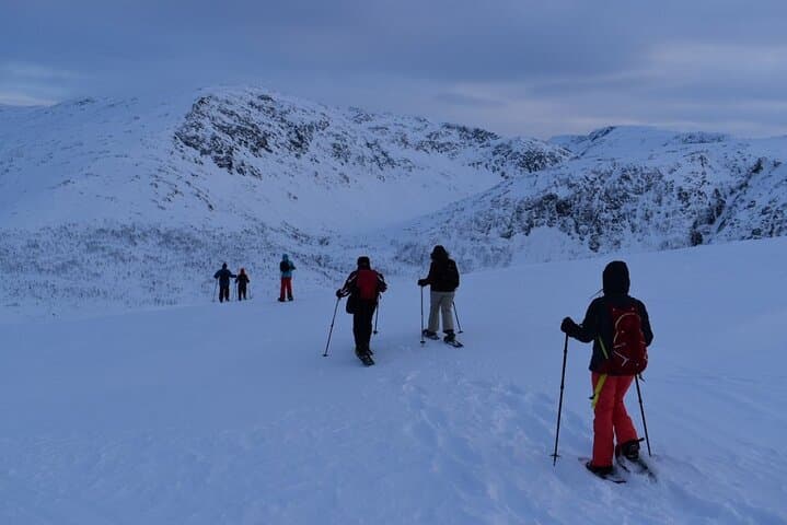 Guided Snowshoe Walk on Tromsøya Island — 2‑Hour Tromsø Winter Trek photo 6