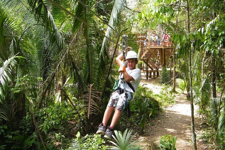 Altun Ha Ruins and 8-Platform Zipline from Belize City photo 4