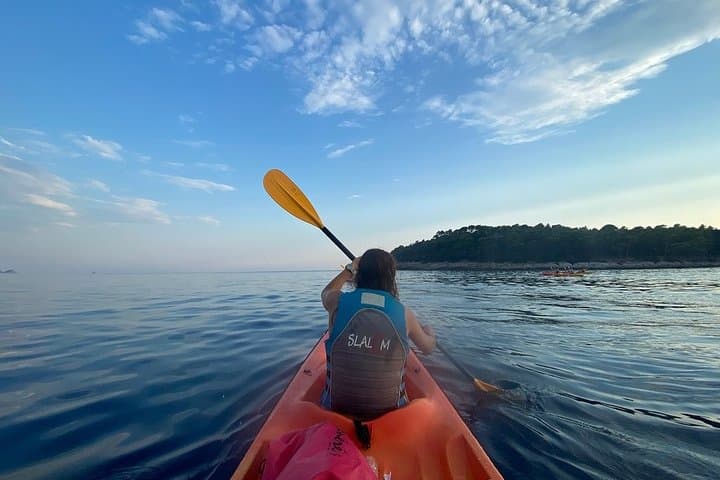 Sunset Sea Kayaking & Wine Tasting in Dubrovnik: Paddle to Betina Cave photo 4