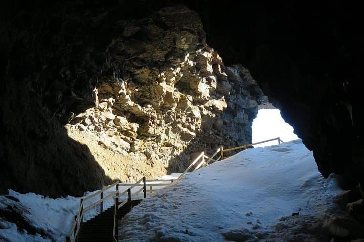 Exploring Vidgelmir: The Cave Explorer Lava Tube Tour in West Iceland photo 4