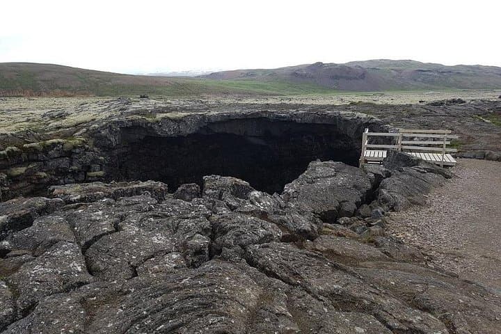 Exploring Vidgelmir: The Cave Explorer Lava Tube Tour in West Iceland photo 6