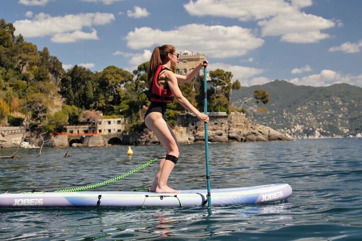 Paddle Boarding Paraggi Bay Portofino: Beginner SUP Experience photo 3