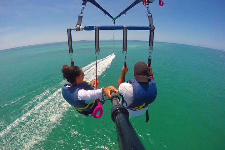 Soar Above Bavaro: Punta Cana Parasailing Adventure