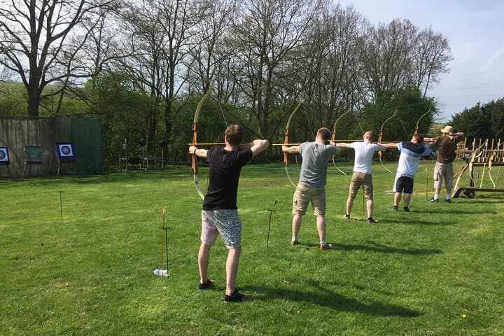 Ultimate Shooting Taster Session in Brighton: Clay Pigeon, Archery & Axe Throwing photo 2