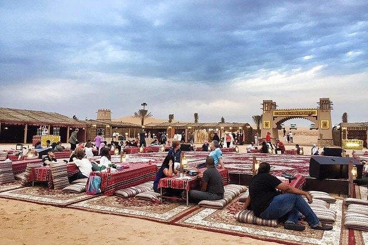 Dubai Sunrise Hot Air Balloon: Desert Flight with Gourmet Breakfast & Falcon Show photo 4