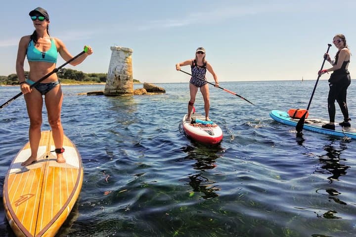 Stand-Up Paddle and Snorkel in Villefranche Bay — Guided SUP Tour from Nice photo 2