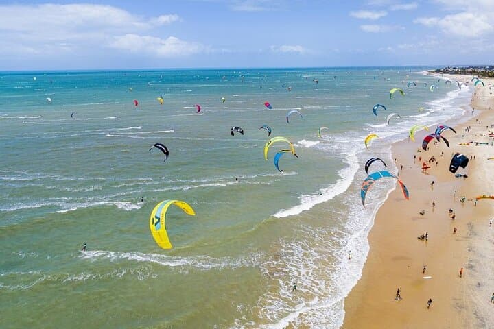 Full-Day Cumbuco Beach Tour from Fortaleza: Dunes, Lagoons & Kitesurfing