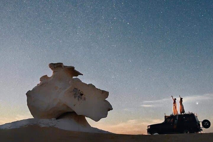 5-Day Gara Cave & White Desert Camping Adventure from Cairo
