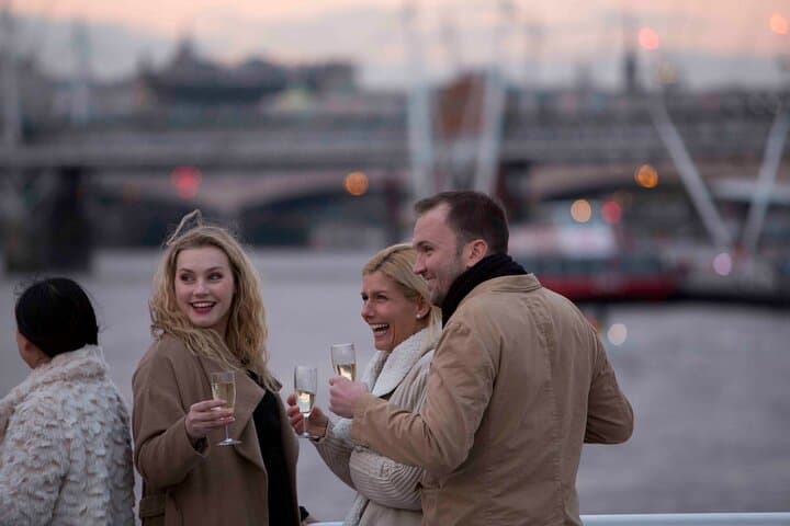 River Thames Evening Cruise: Sunset Sparkling Wine & Canapés photo 3