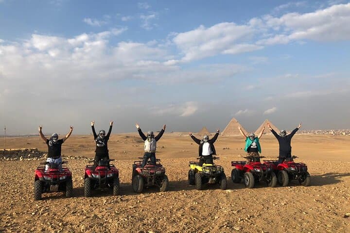 ATV Desert Safari Around the Pyramids — Quad Bike Tour from Cairo photo 1