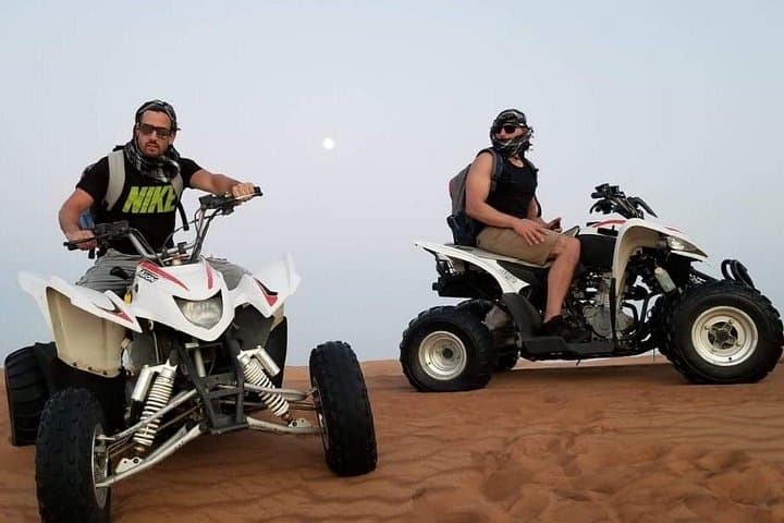 Dubai Desert Quad Bike Adventure — 1 Hour on a 700 Raptor ATV photo 5