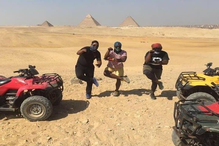 Quad-Bike Desert Safari Around the Giza Pyramids — Ride the Plateau Above Cairo photo 2