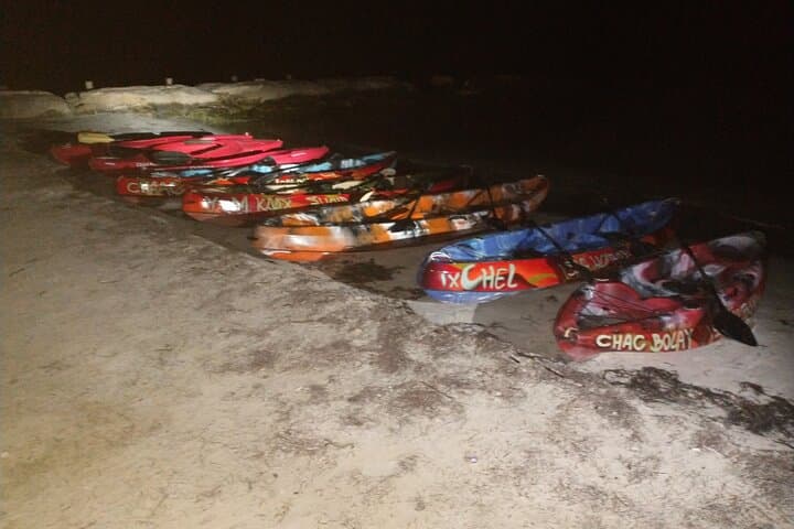 Holbox Bioluminescence Kayak Tour: Night Paddle to Punta Mosquitos photo 6