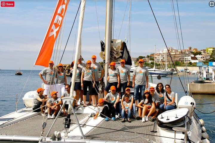 Private Catamaran Charter from Port Olimpic Barcelona — 2–3 Hour Sailing