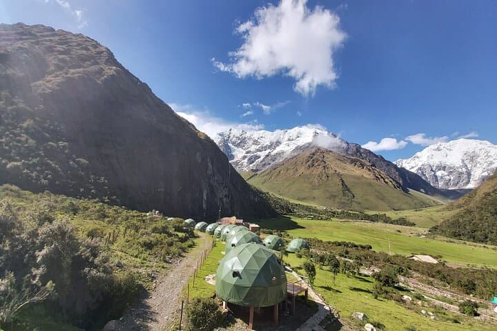 Salkantay Trek & Humantay Lake: 2-Day Glamping Dome Adventure from Cusco