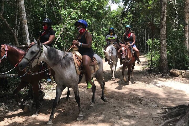 ATV, Zipline & Cenote Swim with Horseback on the Ruta de los Cenotes photo 1