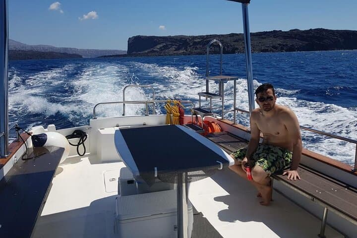 Santorini Caldera Private Motorboat Cruise & Volcano Hike photo 6