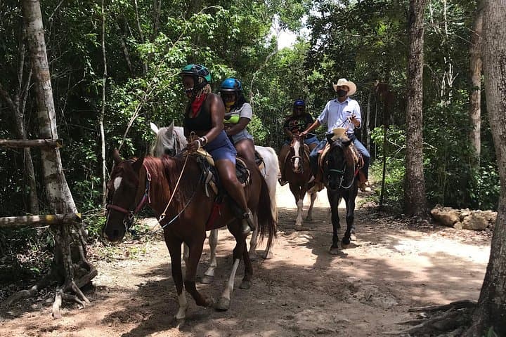 Quintana Roo Jungle Combo: ATV, Horseback, Zip Line & Cenote Adventure photo 3