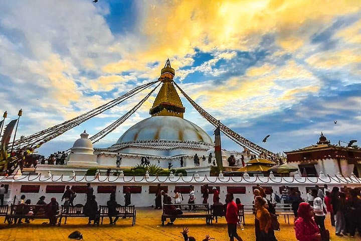 Kathmandu One-Day Sightseeing Tour: Swayambhunath, Boudhanath & Durbar Square