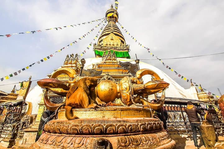 Kathmandu One-Day Sightseeing Tour: Swayambhunath, Boudhanath & Durbar Square photo 2