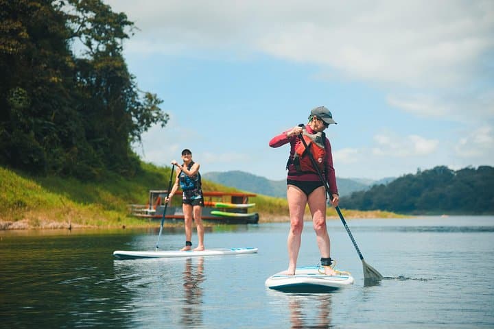 Stand Up Paddleboarding on Lake Arenal — SUP Lessons with Arenal Volcano Views photo 3
