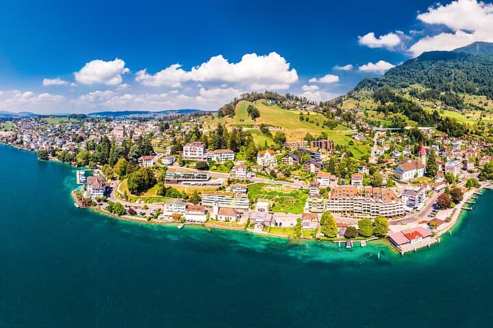 Lucerne and Mount Rigi Private Day Trip from Zurich — Boat, Cogwheel & Cable Car